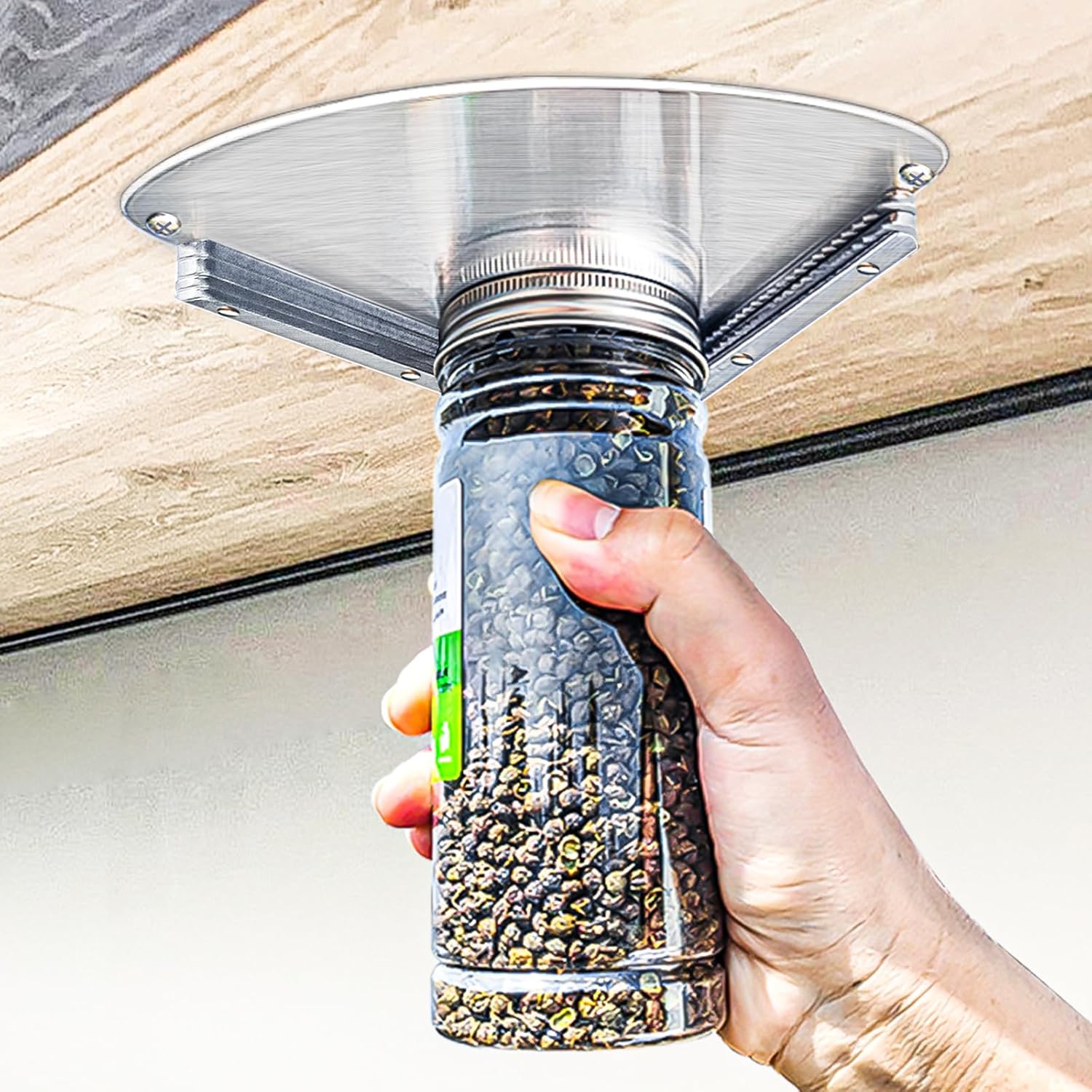 Kitchen Gadgets Kitchen - Stainless Steel Jar Opener for Seniors,