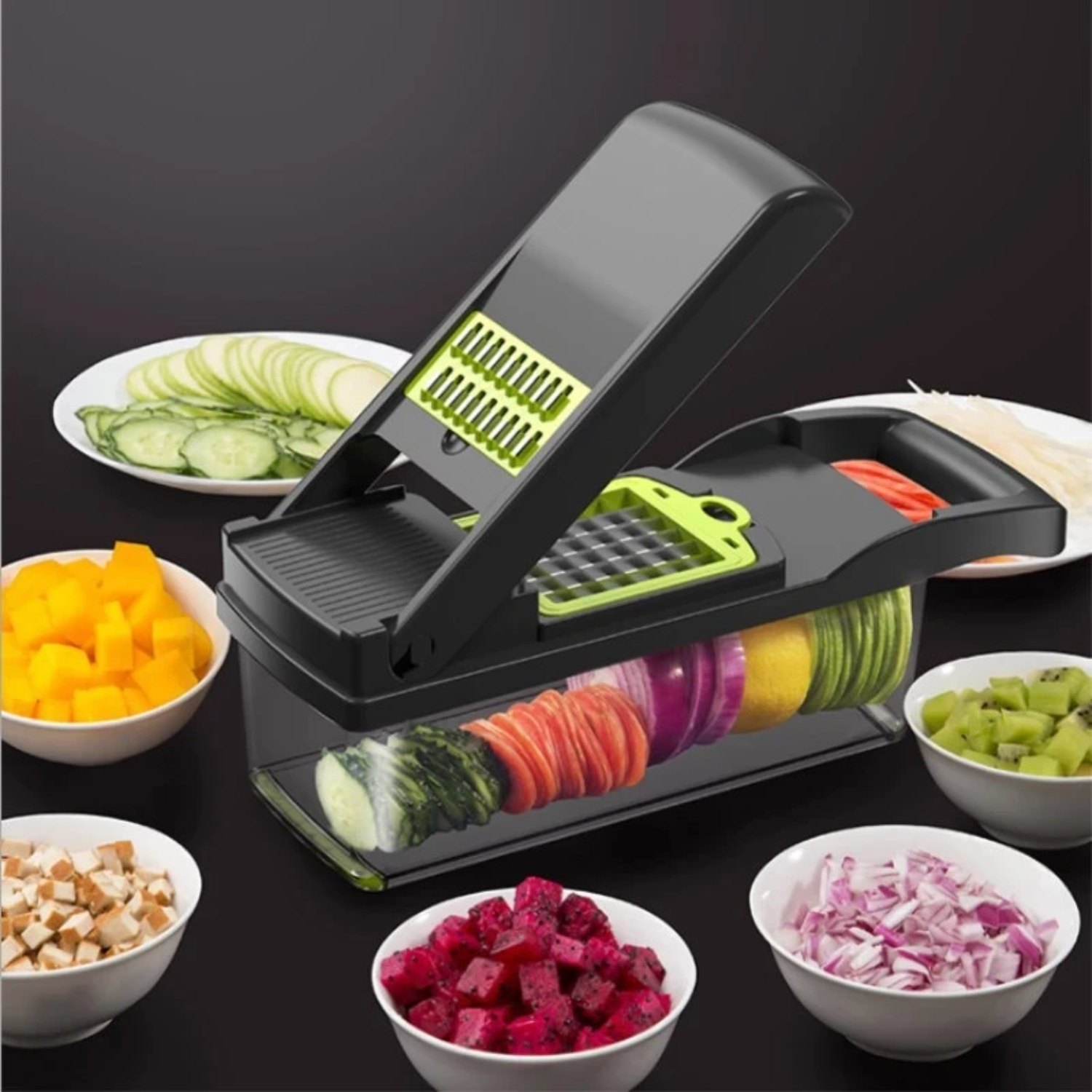 Kitchen Gadgets In China - Mandoline 12 in1 Kitchen Accessories Vegetable