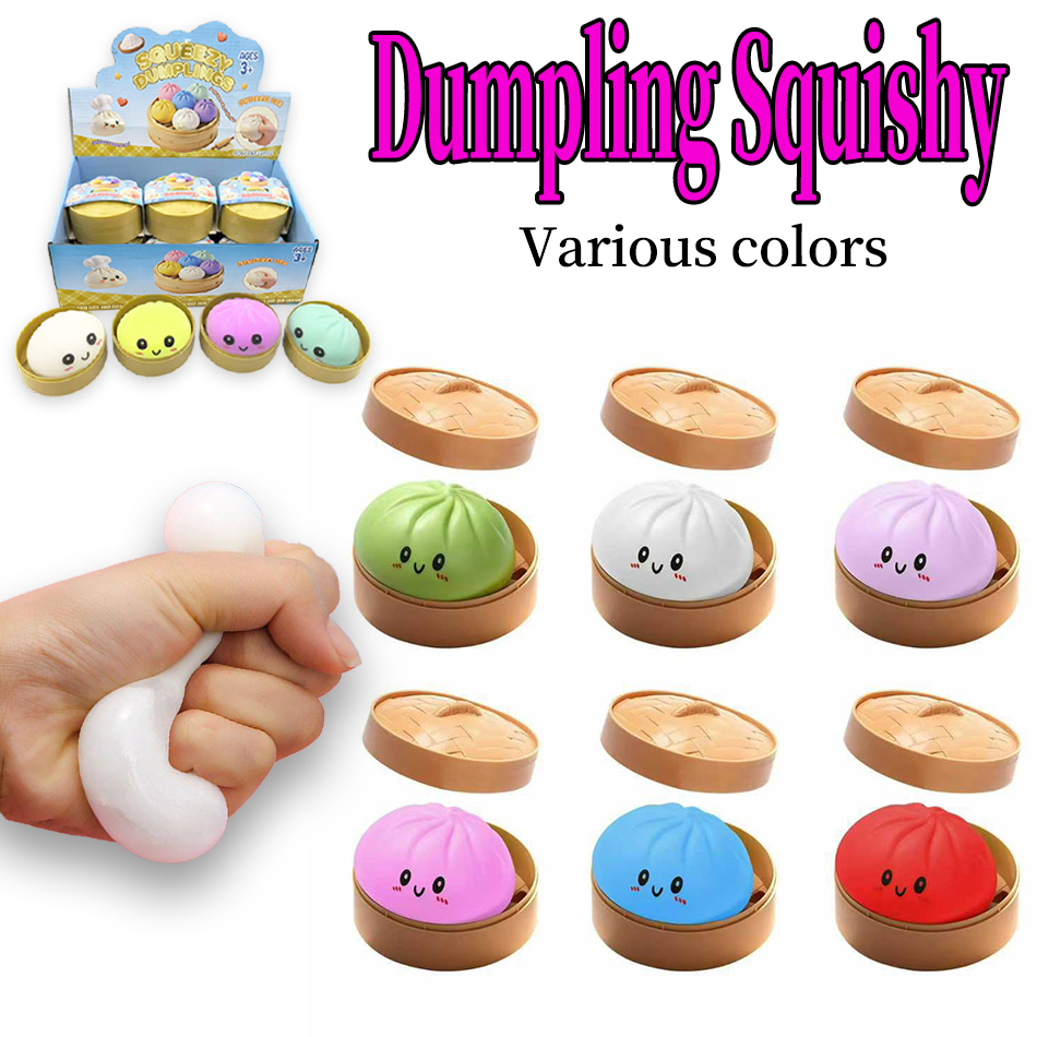 Kitchen Gadgets Gift - New Dumpling Squishies Blind Box Soft