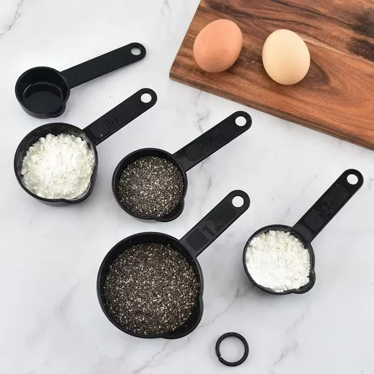 10pcs/set Measuring Spoons Cup - مراجعة Kitchen Gadgets In China وسعره