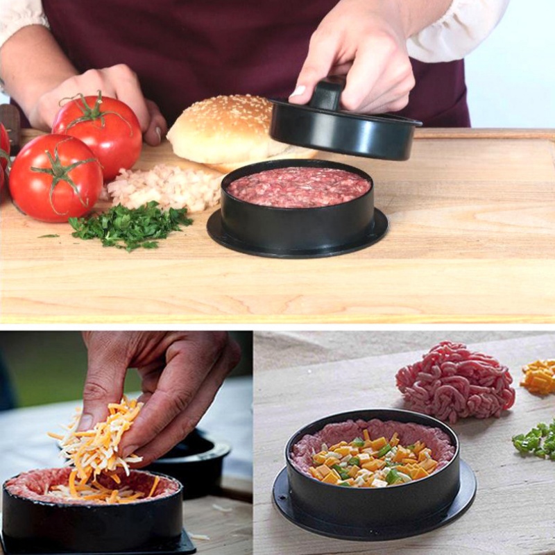 Round Hamburger Presses Burger - مراجعة Kitchen Helper Gadgets وسعره