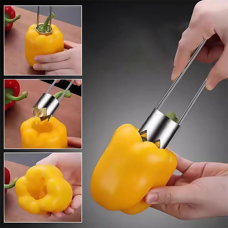 Stainless Steel Fruit Core Rem - مراجعة Kitchen Gadgets Kitchen وسعره