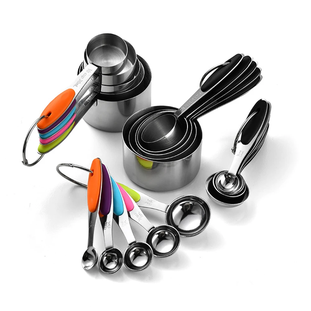 5/10Pcs Stainless Steel Measur - مراجعة Kitchen Gadgets Pakistan وسعره