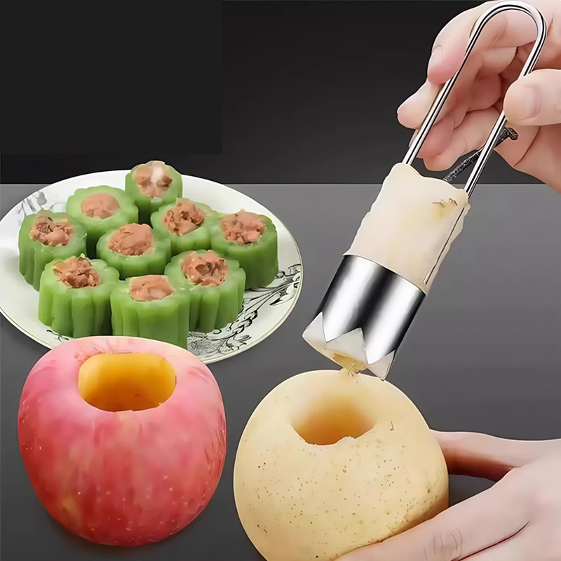Stainless Steel Fruit Core Rem - مراجعة Kitchen Gadgets Kitchen وسعره