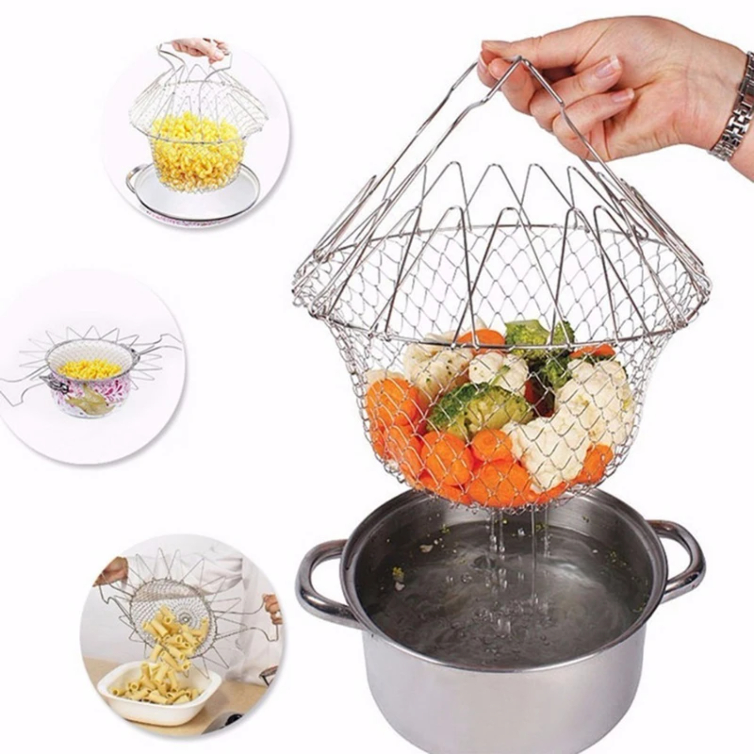 Multifunction Foldable Steam R - مراجعة Kitchen Gadgets In China وسعره
