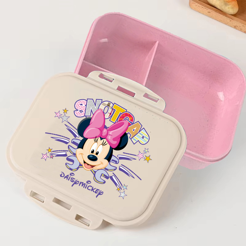Minnie Mouse Pink Disney Carto - مراجعة Food Storage Containers وسعره