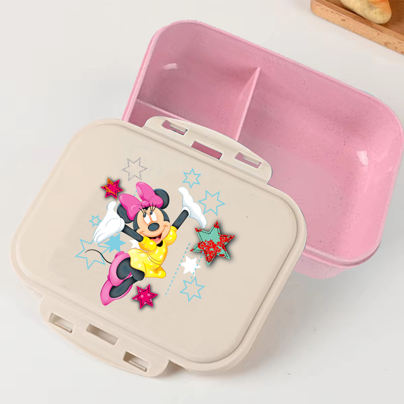 Minnie Mouse Pink Disney Carto - مراجعة Food Storage Containers وسعره