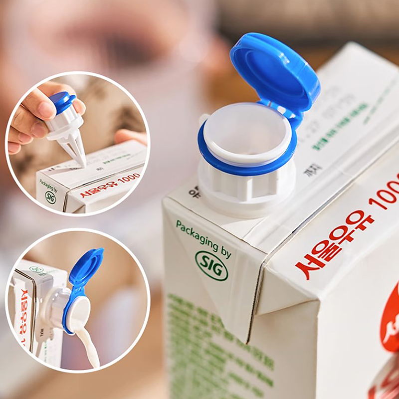 Boxed Milk Sealing Lid Fresh K - مراجعة Kitchen Helper Gadgets وسعره