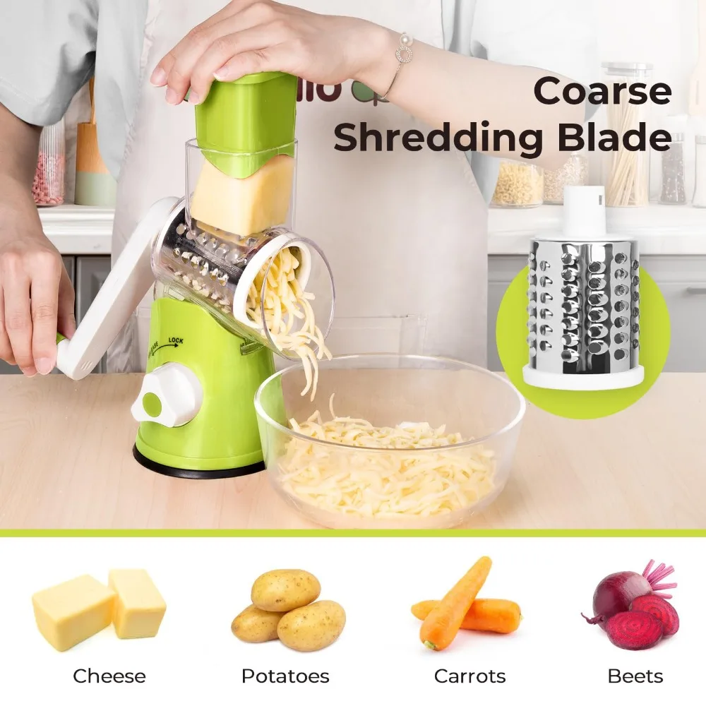 Manual Rotary Grater For Chees - مراجعة Kitchen Gadgets In China وسعره