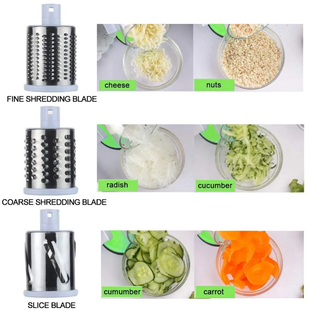 Manual Rotary Grater For Chees - مراجعة Kitchen Gadgets In China وسعره