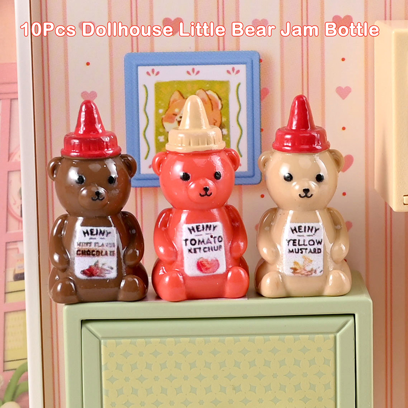 10Pcs 1/12 Dollhouse Simulated - مراجعة Kitchen Gadgets Wholesale وسعره