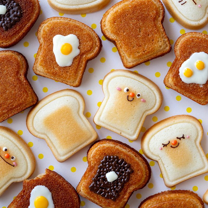 8 Cavity Toast Bread Pattern C - مراجعة Kitchen Gadgets Wholesale وسعره