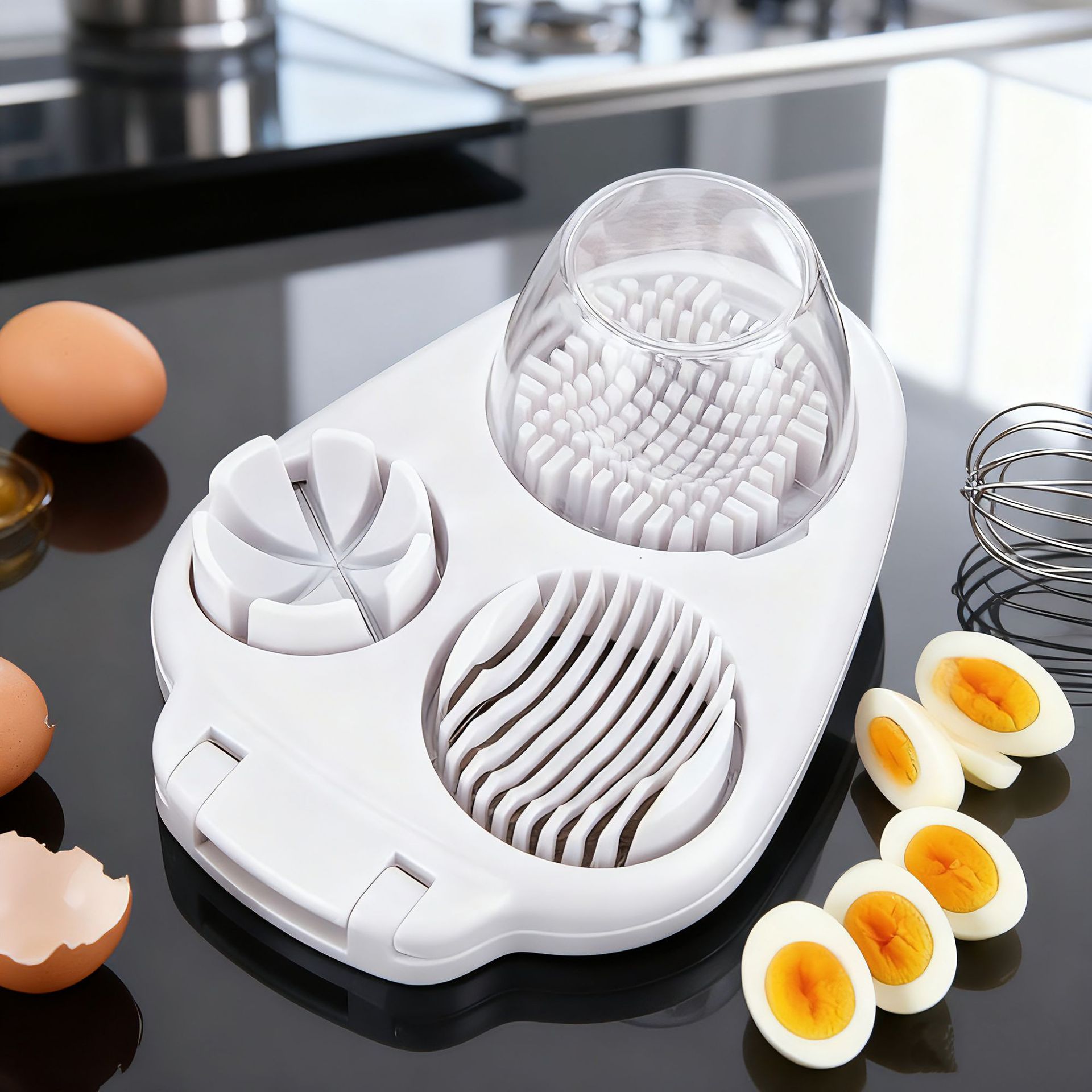 3 in 1 Egg Cutter Egg Chopper  - مراجعة Kitchen Gadgets Wirecutter وسعره