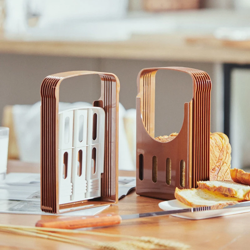 Toast Bread Slicer Stand, Fold - مراجعة Kitchen Gadgets In China وسعره