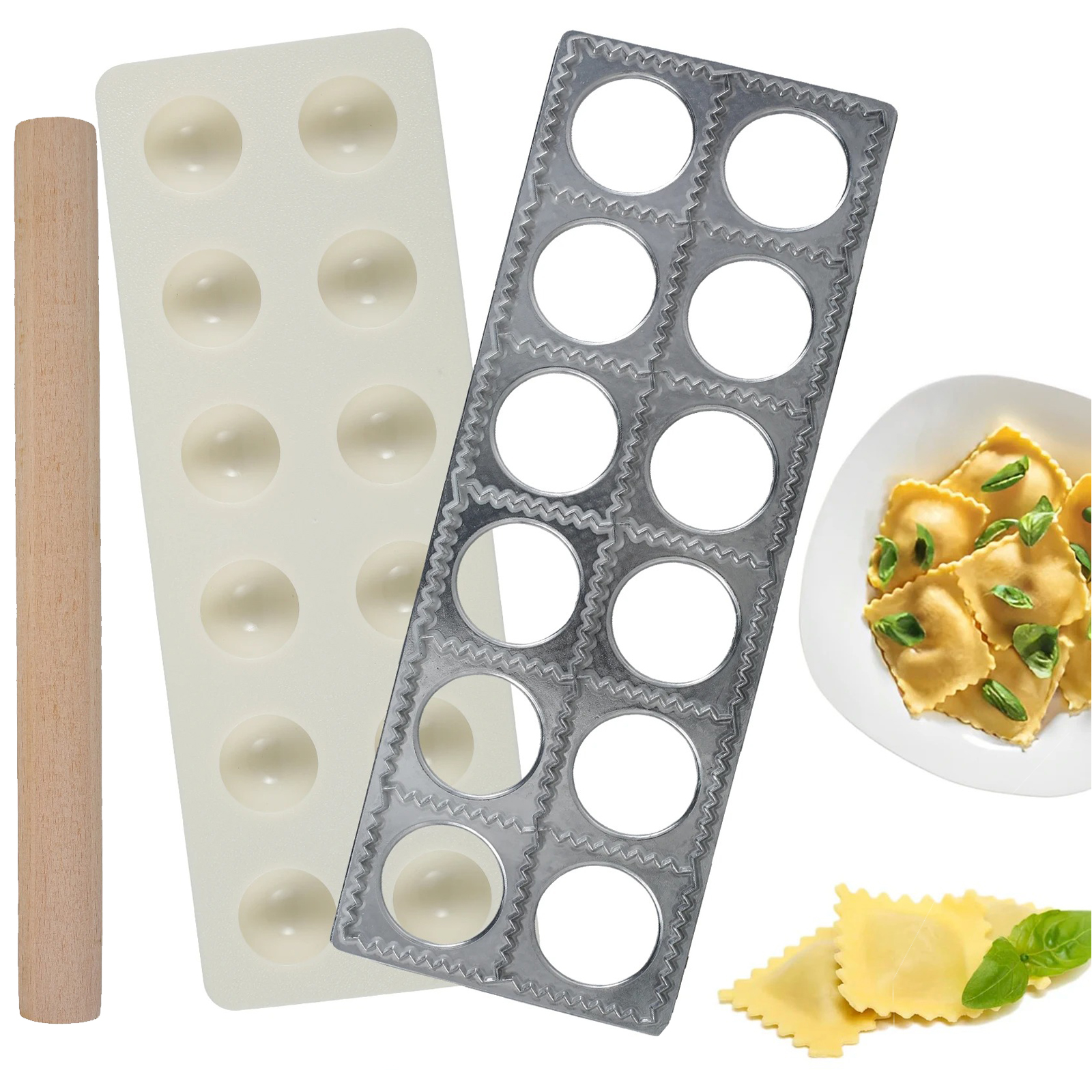 Dumpling Mold 12 Holes Ravioli - مراجعة Kitchen Gadgets Pakistan وسعره