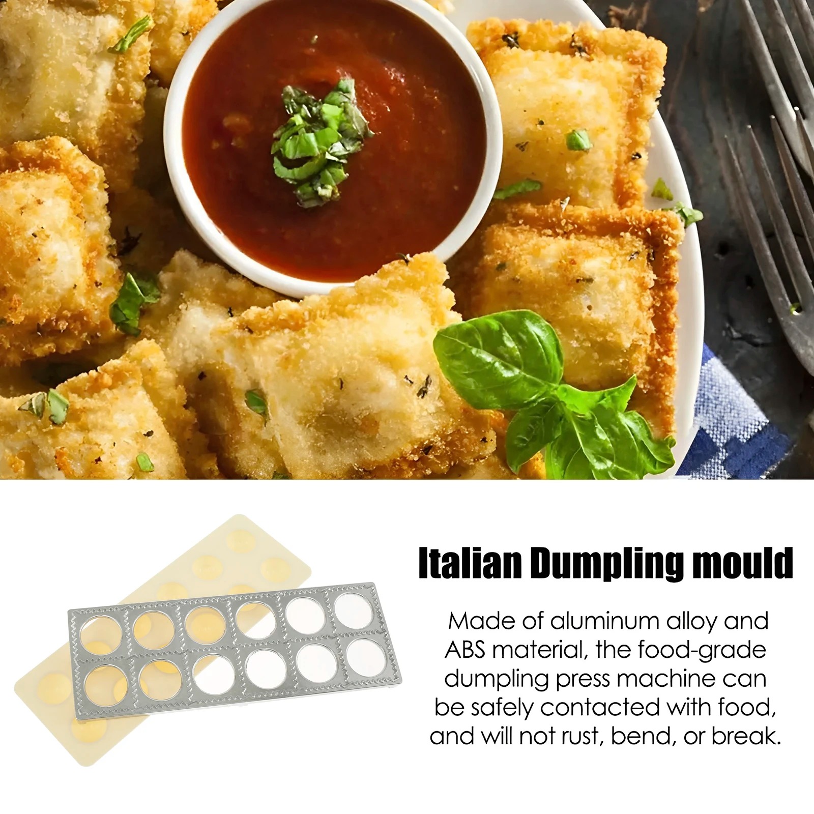 Dumpling Mold 12 Holes Ravioli - مراجعة Kitchen Gadgets Pakistan وسعره