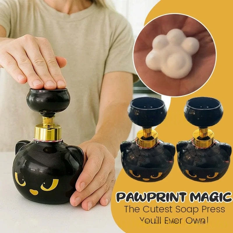 Cute Cat Paw Foam Soap Dispens - مراجعة Kitchen Gadgets Gift وسعره