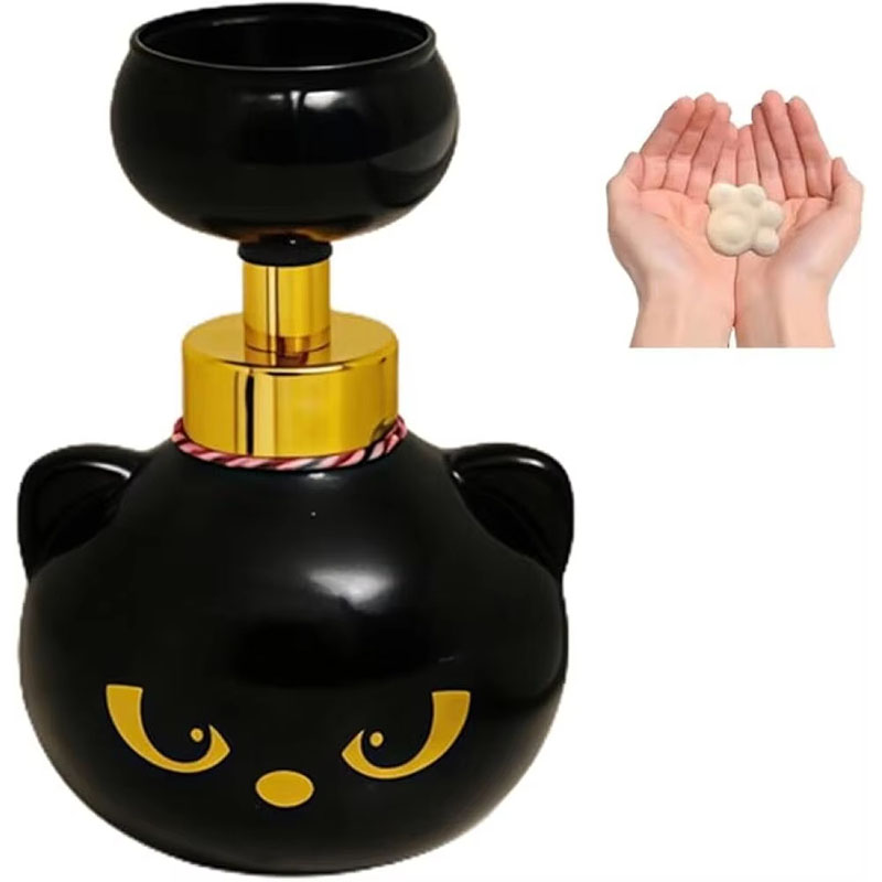 Cute Cat Paw Foam Soap Dispens - مراجعة Kitchen Gadgets Gift وسعره
