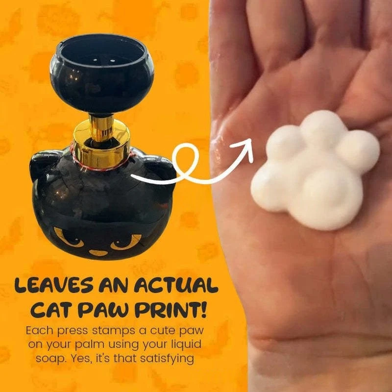 Cute Cat Paw Foam Soap Dispens - مراجعة Kitchen Gadgets Gift وسعره