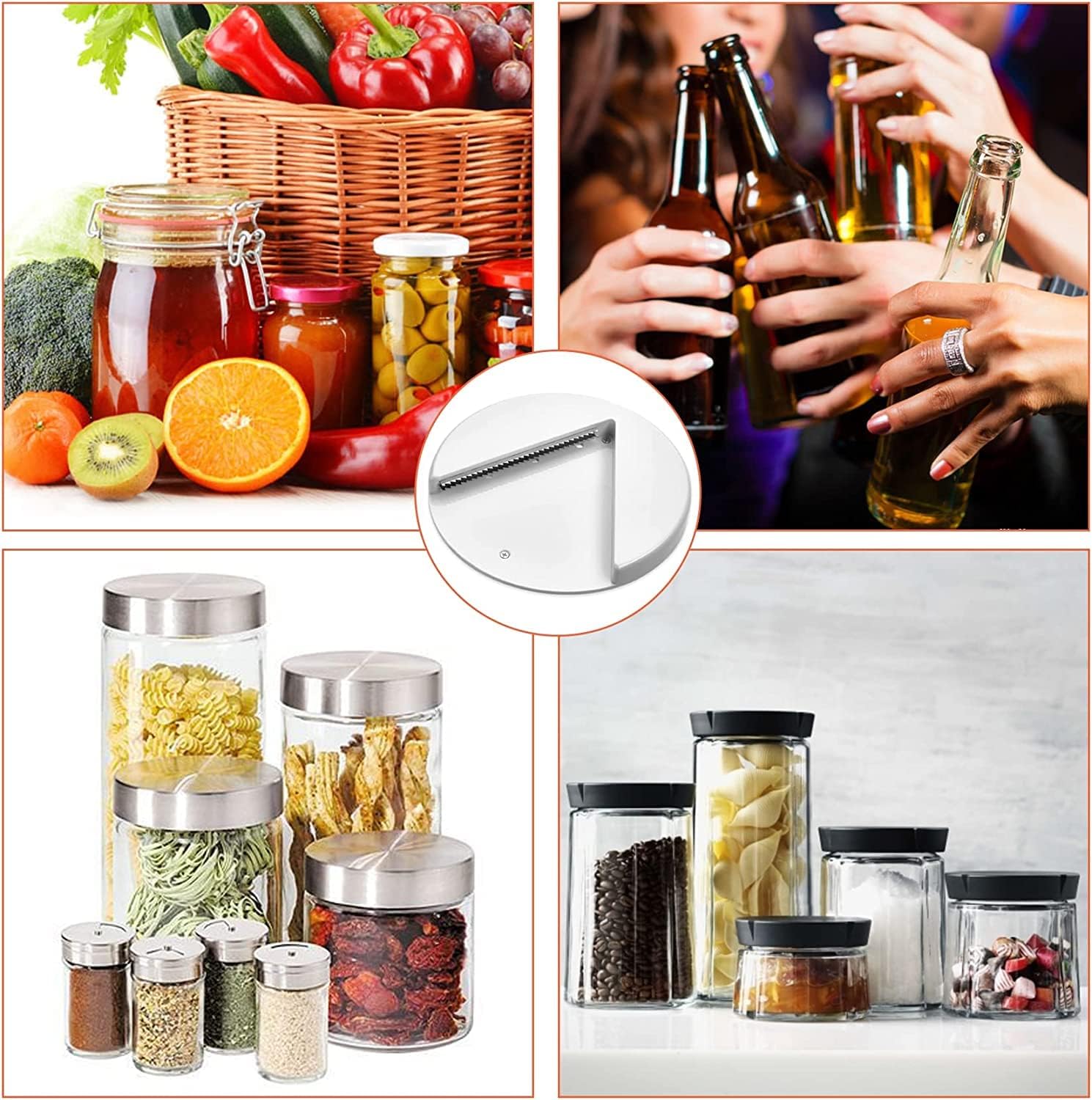 Under Cabinet Jar Opener, Easy - مراجعة Kitchen Gadgets Kitchen وسعره