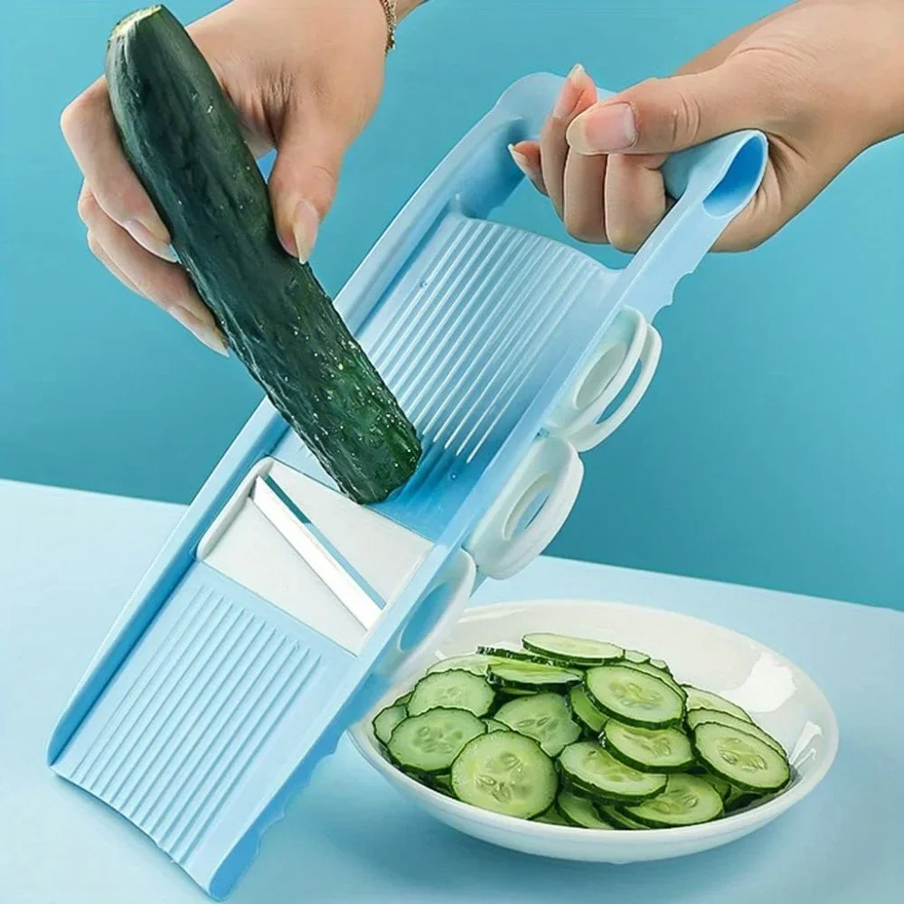 5-in-1 Manual Vegetable Choppe - مراجعة Kitchen Helper Gadgets وسعره