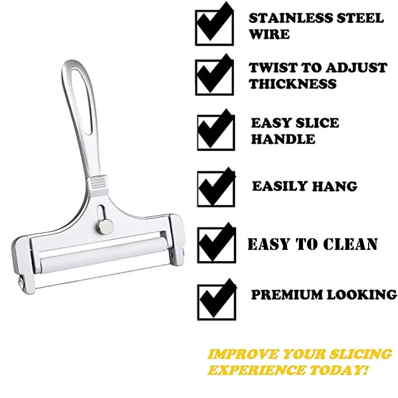 Aluminum Alloy Cheese Slicer w - مراجعة Kitchen Gadgets Wirecutter وسعره