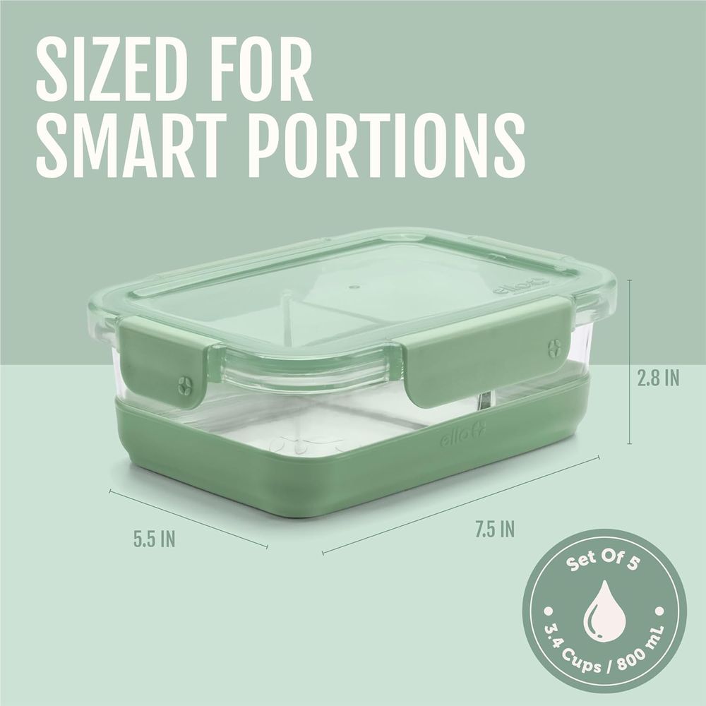 Refresh 3.4 Cup Divided Meal P - مراجعة Food Storage Containers وسعره