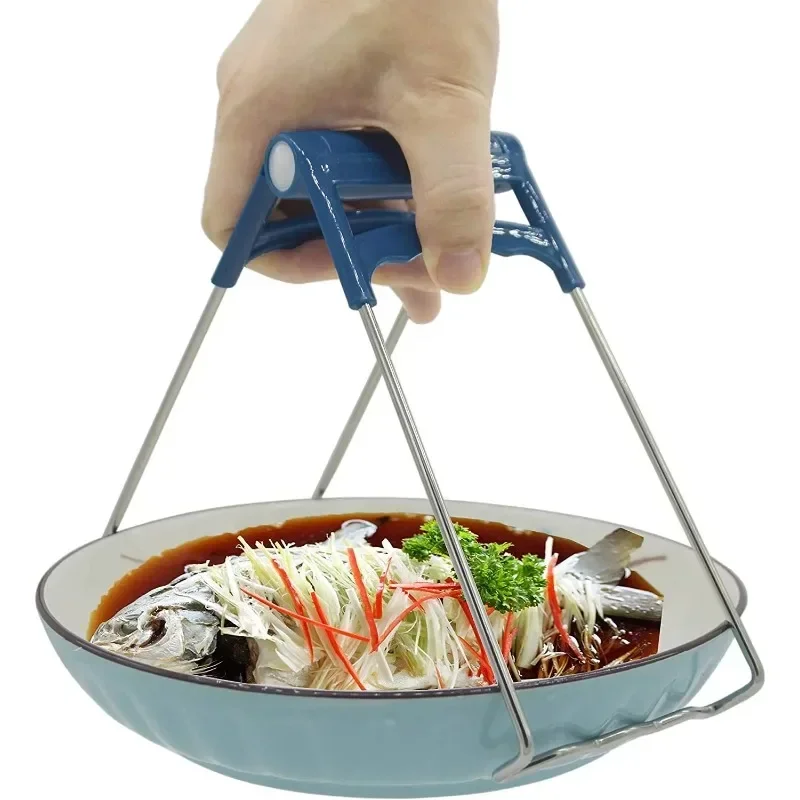 Anti-Scalding Bowl Clip Hot Di - مراجعة Kitchen Helper Gadgets وسعره
