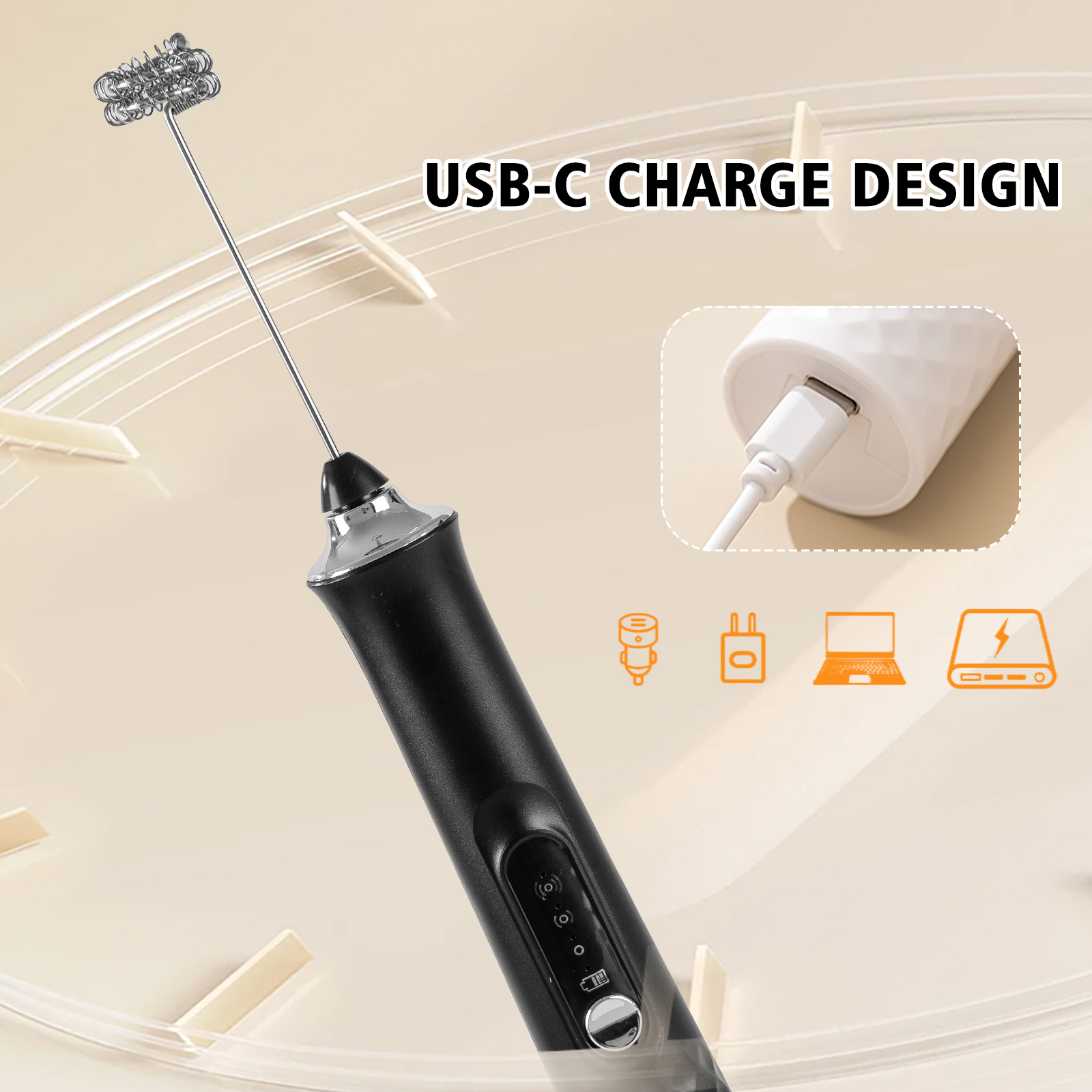 Powerful Electric Milk Frother - مراجعة Kitchen Gadgets Gift وسعره