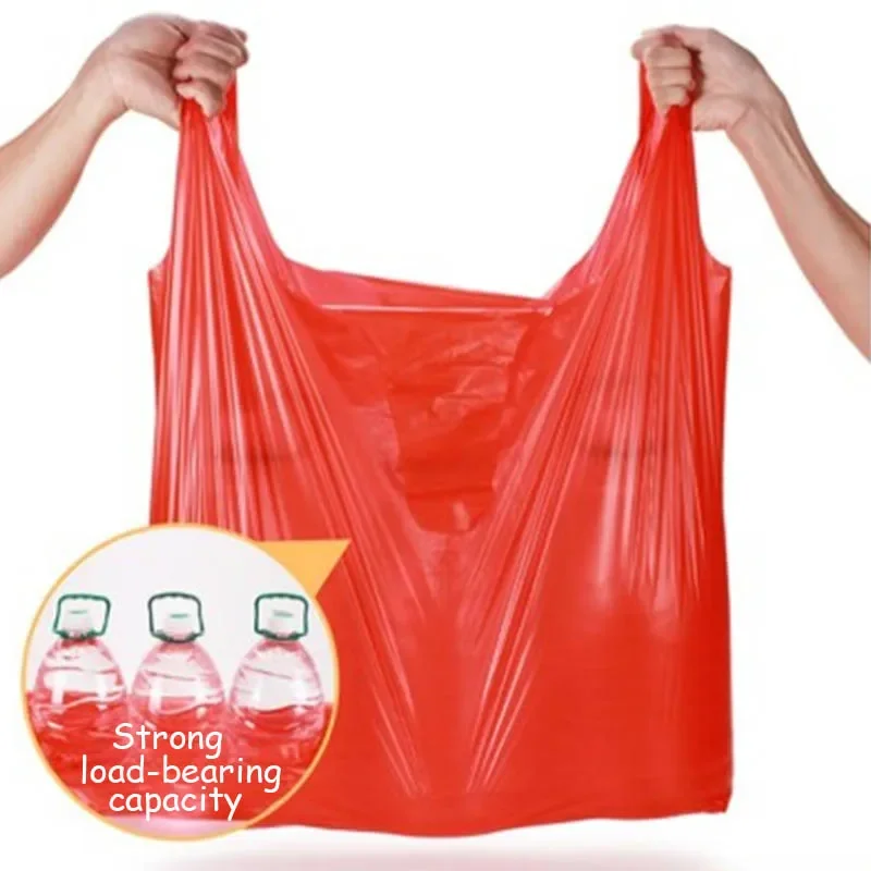 50Pcs/Lot Plastic Bag With Han - مراجعة Kitchen Gadgets Gift وسعره