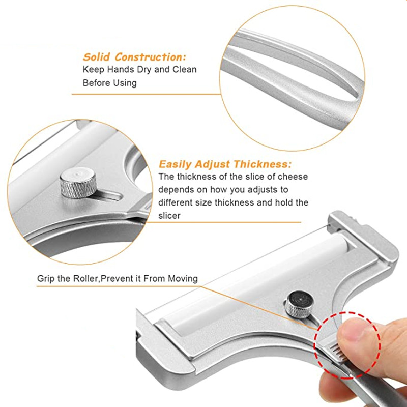 Aluminum Alloy Cheese Slicer w - مراجعة Kitchen Gadgets Wirecutter وسعره