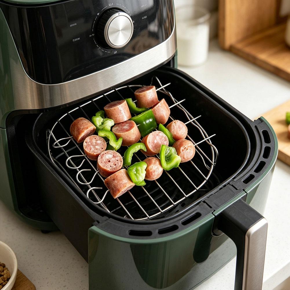 Air Fryer Square Grill Stainle - مراجعة Kitchen Gadgets Pakistan وسعره