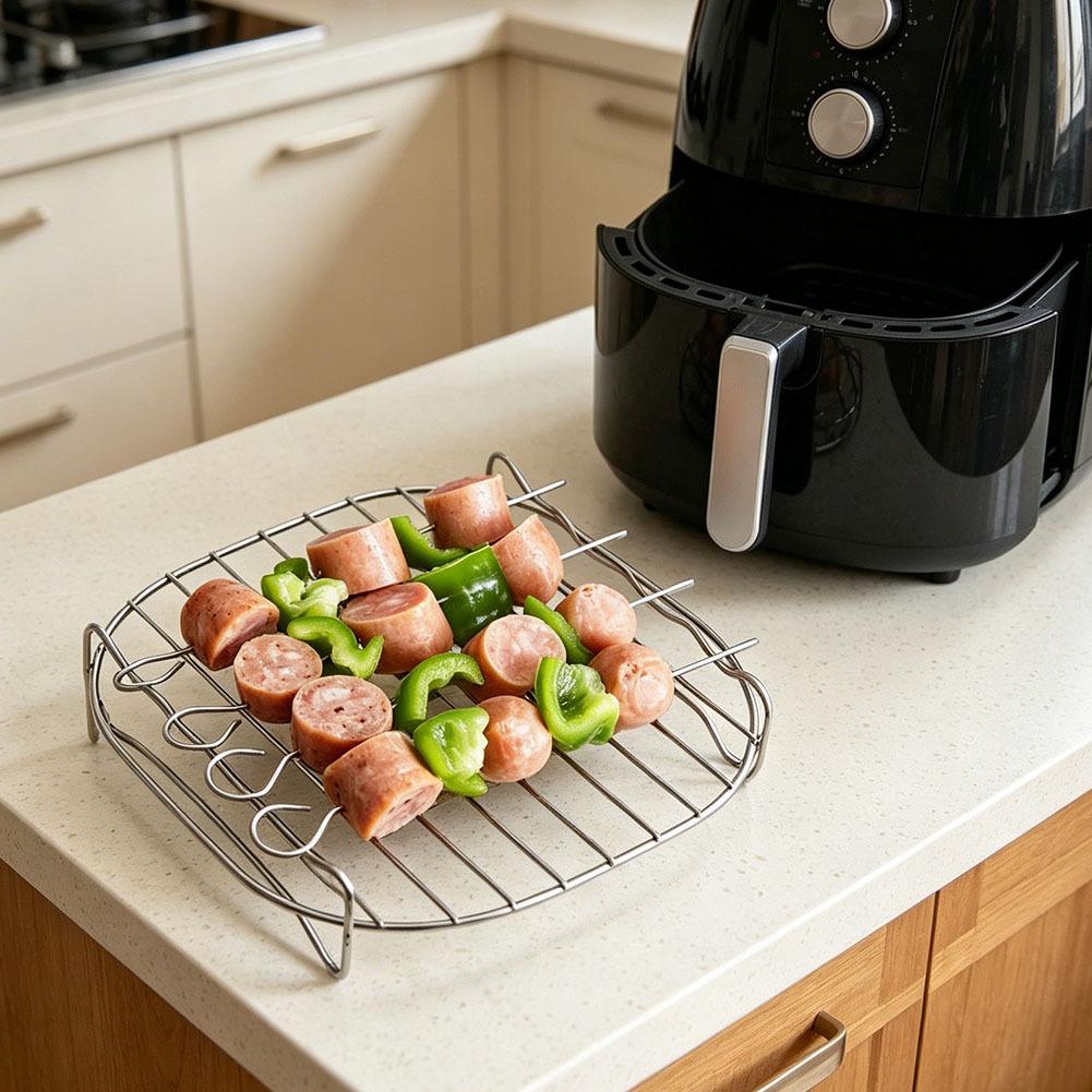 Air Fryer Square Grill Stainle - مراجعة Kitchen Gadgets Pakistan وسعره