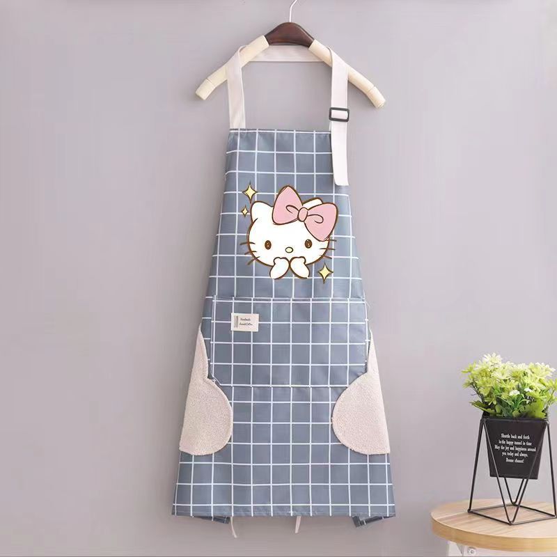 Hello Kitty Apron Cute Cartoon - مراجعة Kitchen Gadgets Gift وسعره