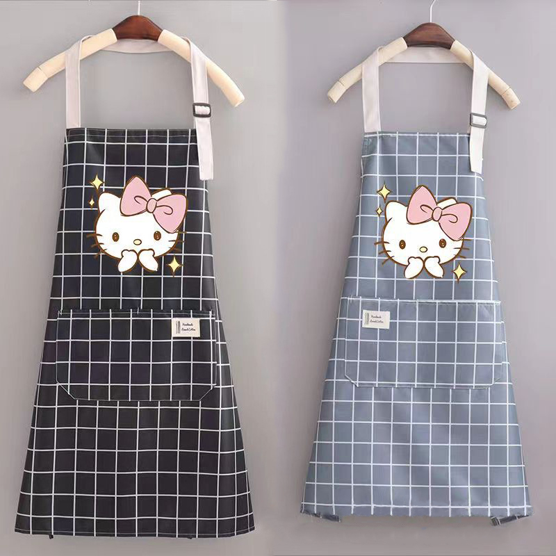 Hello Kitty Apron Cute Cartoon - مراجعة Kitchen Gadgets Gift وسعره