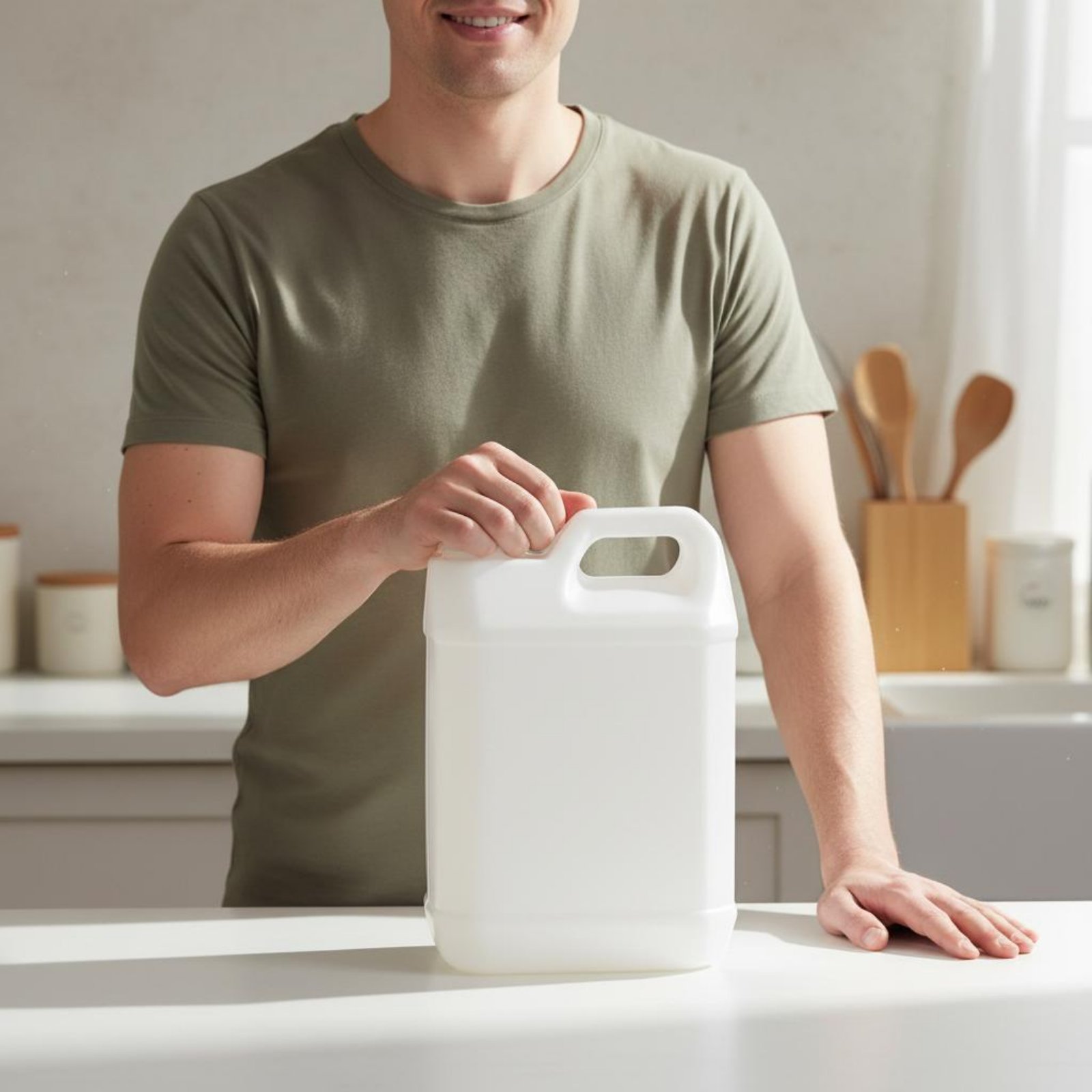 Food-Safe Plastic Jug Versatil - مراجعة Food Storage Containers وسعره