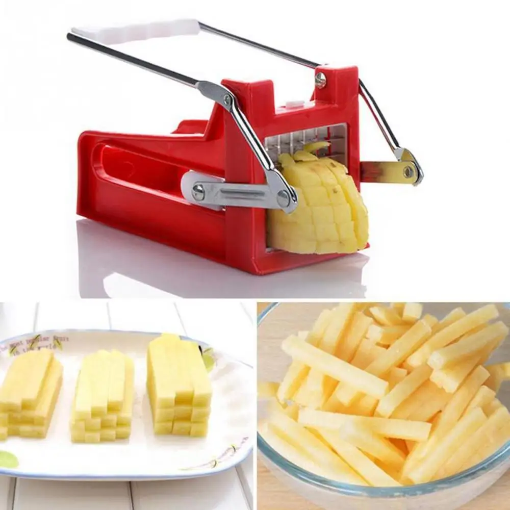 French Fry Cutter Fruit Vegeta - مراجعة Kitchen Gadgets In China وسعره