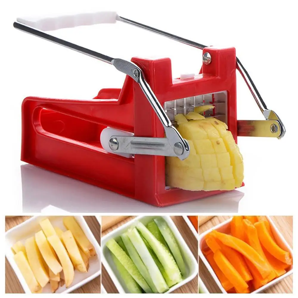 French Fry Cutter Fruit Vegeta - مراجعة Kitchen Gadgets In China وسعره