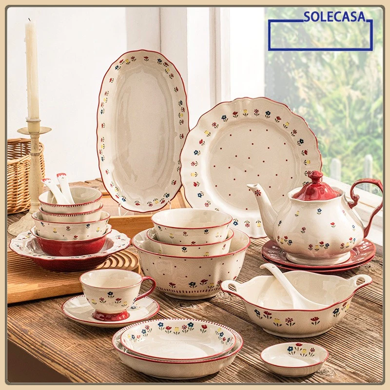 SOLECASA Pastoral Style Cerami - مراجعة Kitchen Gadgets In China وسعره
