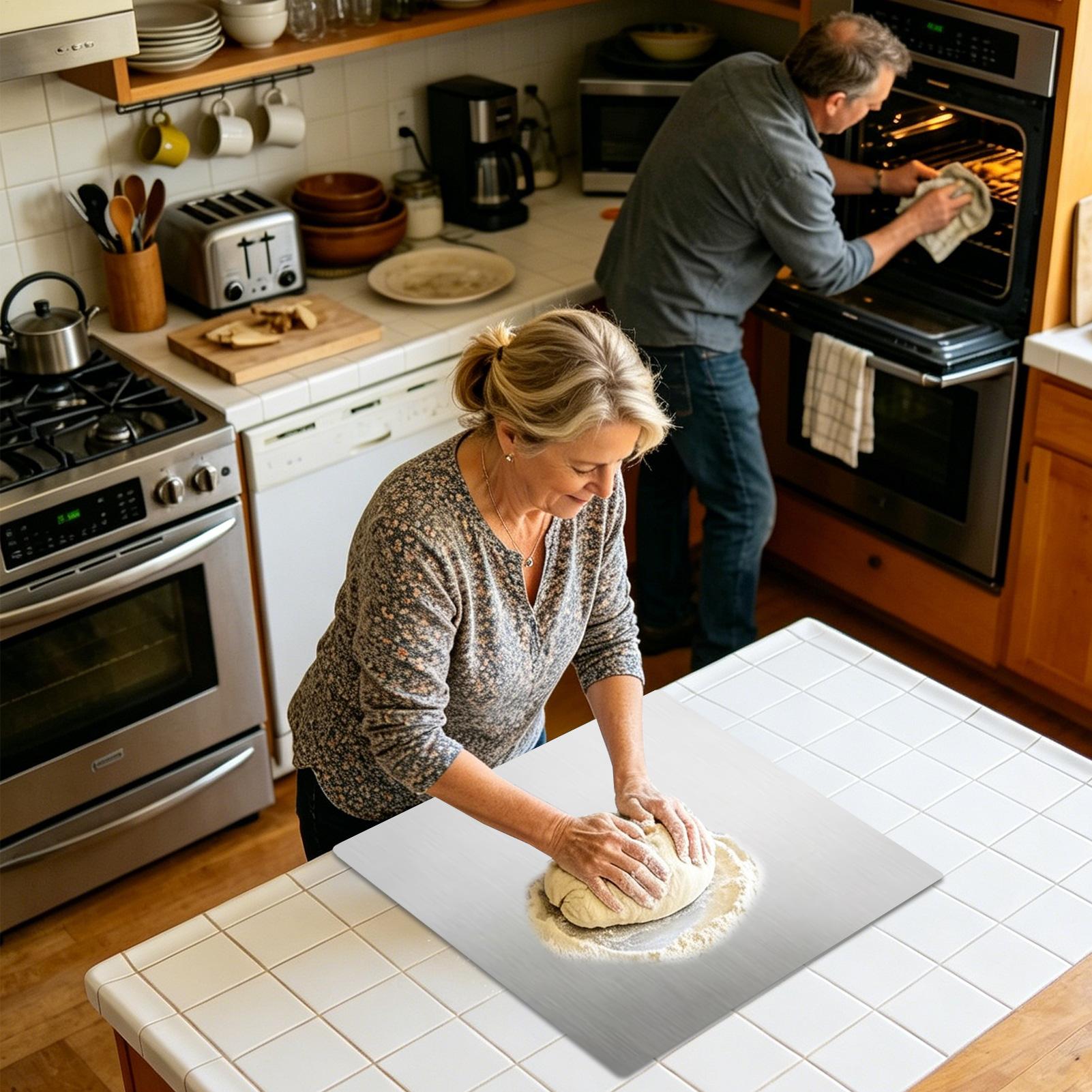 Stainless Steel Cutting Boards - مراجعة Kitchen Gadgets Kitchen وسعره
