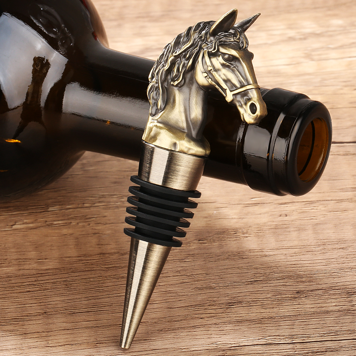 Exquisite Metal Horse Head Dec - مراجعة Kitchen Gadgets Gift وسعره