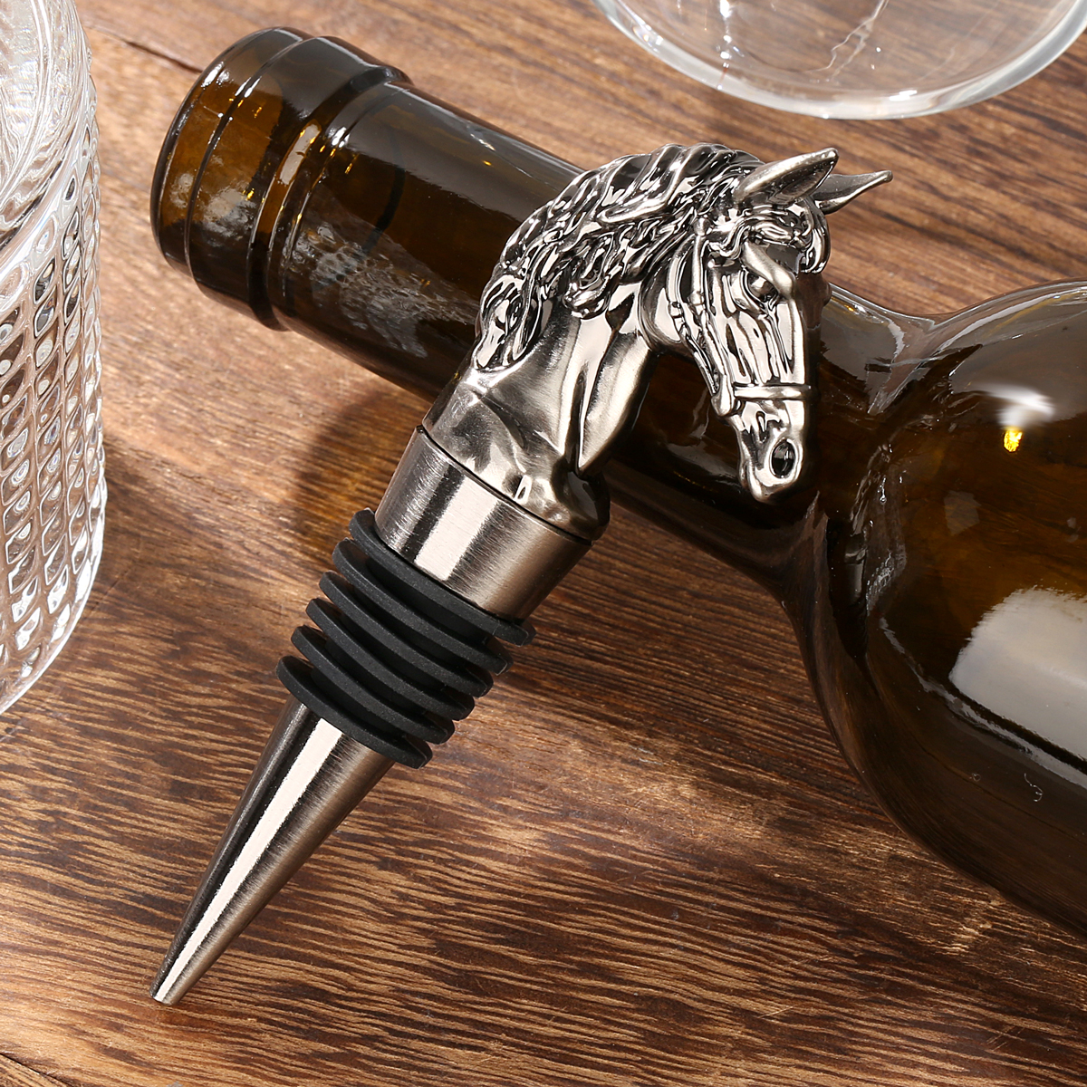 Exquisite Metal Horse Head Dec - مراجعة Kitchen Gadgets Gift وسعره