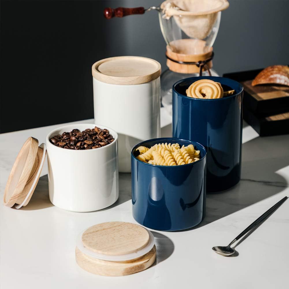 Kitchen Canisters Ceramic Food - مراجعة Food Storage Containers وسعره