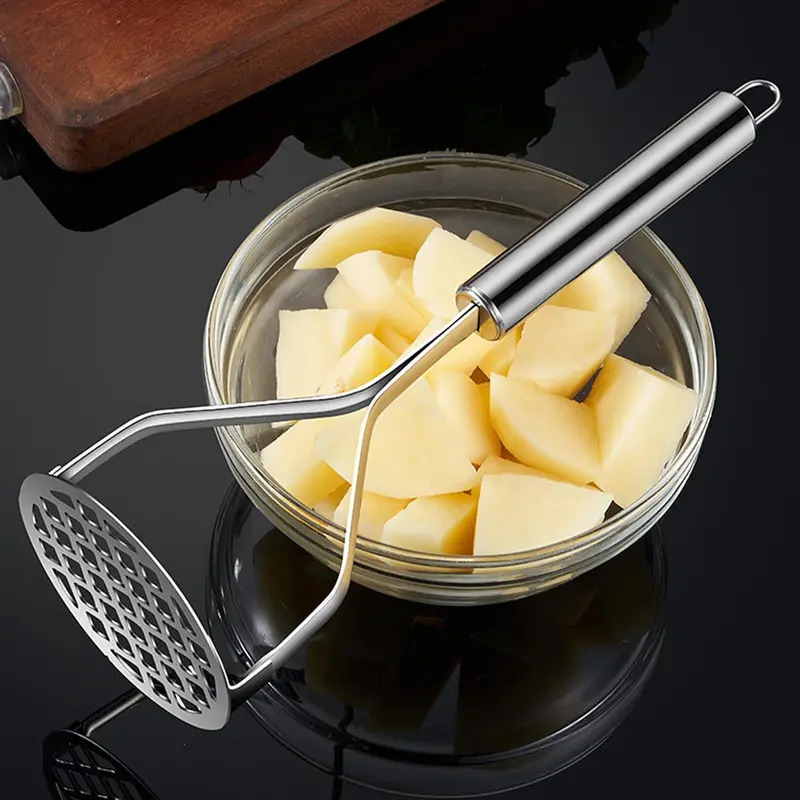 Stainless Steel Potato Masher  - مراجعة Kitchen Gadgets In China وسعره