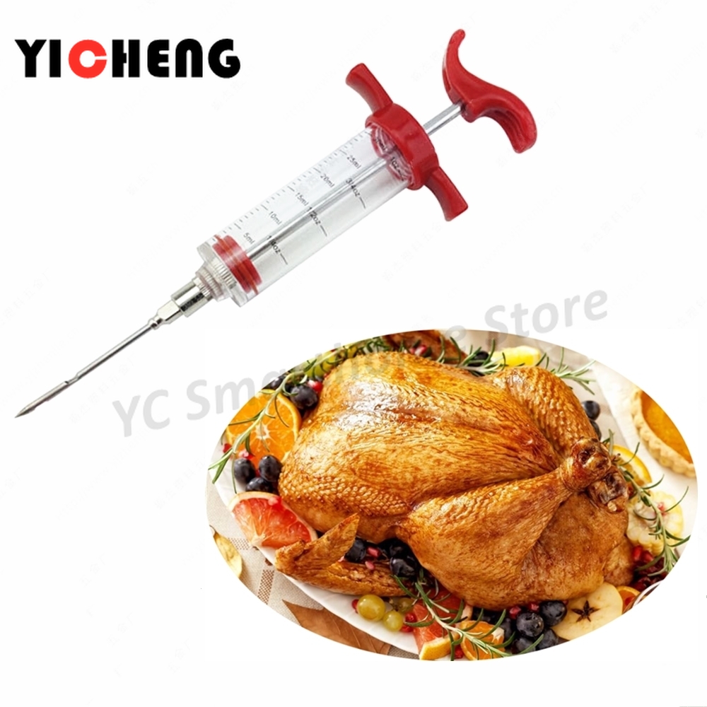 1Pcs Marinade Injector Seasoni - مراجعة Kitchen Helper Gadgets وسعره