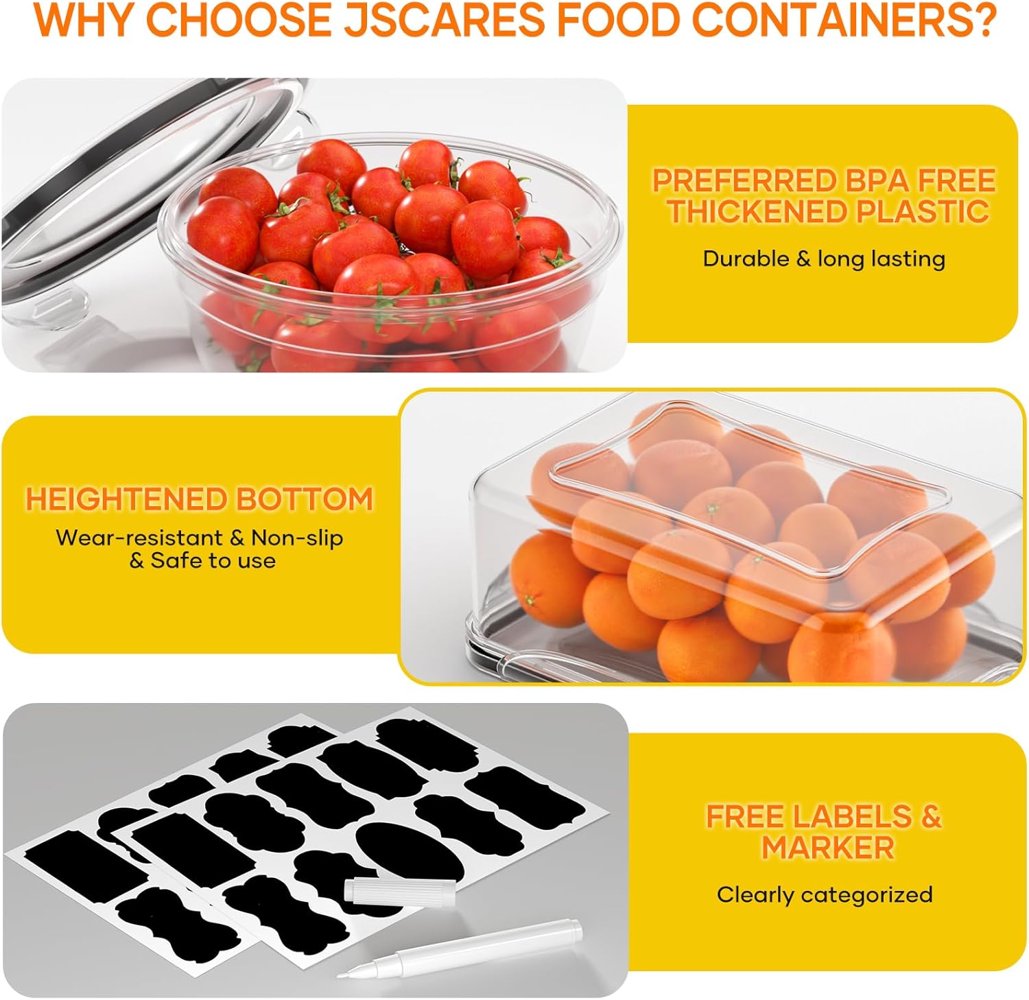 52 PCS Food Storage Containers - مراجعة Food Storage Containers وسعره