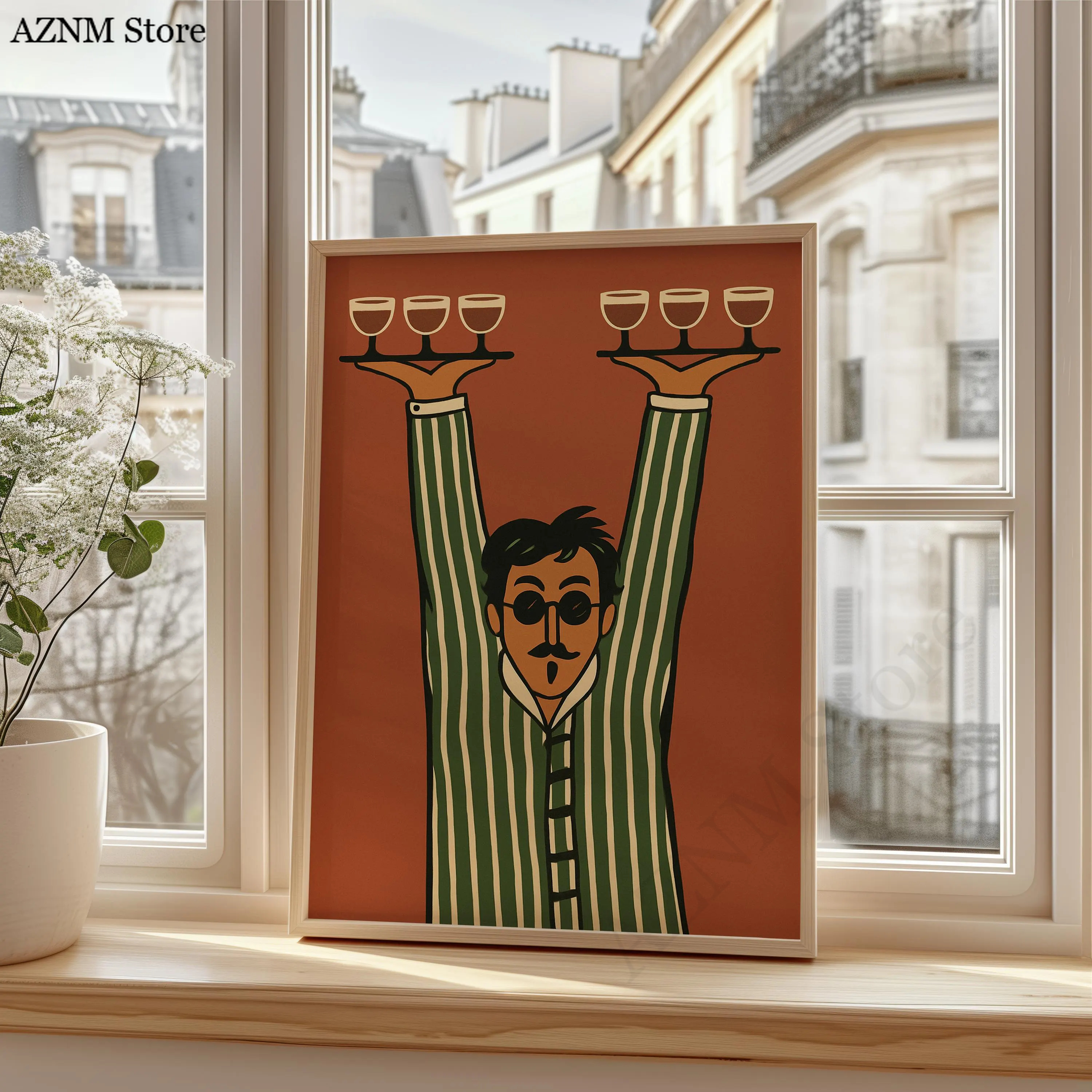 Retro Server Wall Decor, Minim - مراجعة Kitchen Gadgets Gift وسعره