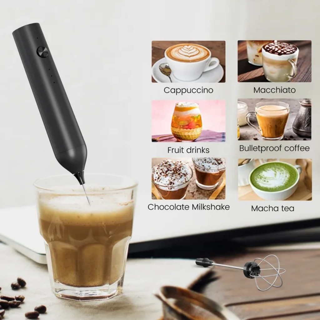 Wireless Electric Mini Milk Fr - مراجعة Kitchen Gadgets Best وسعره