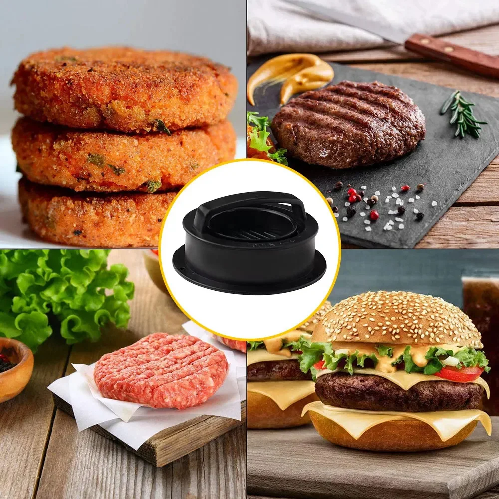Round Hamburger Burger Press B - مراجعة Kitchen Helper Gadgets وسعره