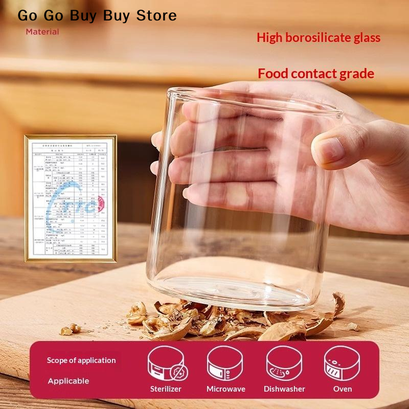 【ST】1Pc 240/400ML Glass Food S - مراجعة Food Storage Containers وسعره